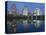 City Skyline Along Town Lake, Austin, Texas, USA-Walter Bibikow-Premier Image Canvas