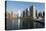 City Skyline and Chicago River, Chicago-Alan Klehr-Premier Image Canvas
