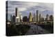 City Skyline and Interstate, Houston, Texas, United States of America, North America-Gavin-Premier Image Canvas
