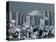 City Skyline and Mount Fuji, Tokyo, Honshu, Japan-Steve Vidler-Premier Image Canvas