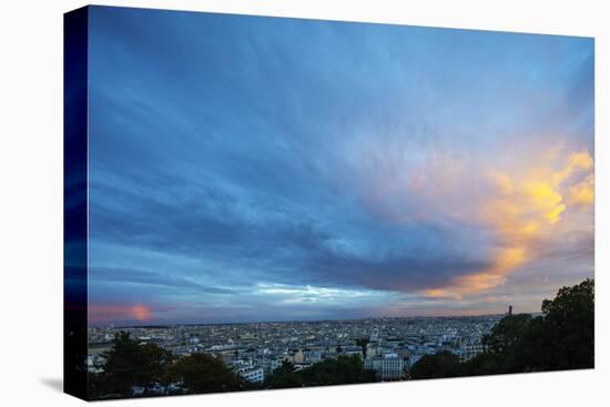 City skyline from Montmartre, Paris, France, Europe-Christian Kober-Premier Image Canvas