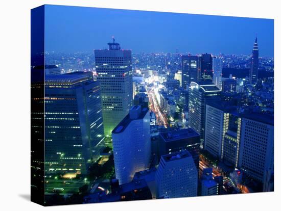 City Skyline from Sky Bar, Park Hyatt Tokyo, Tokyo, Japan-Greg Elms-Premier Image Canvas