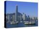 City Skyline, Hong Kong, China-Steve Vidler-Premier Image Canvas