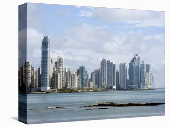 City Skyline, Panama City, Panama, Central America-Christian Kober-Premier Image Canvas