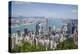 City skyline, viewed from Victoria Peak, Hong Kong, China, Asia-Fraser Hall-Premier Image Canvas