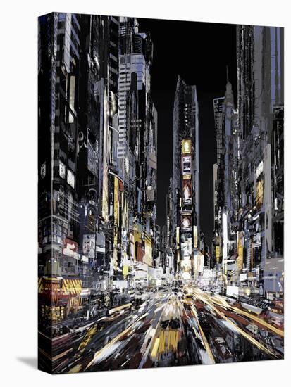 City Surge - Dash-Paul Duncan-Stretched Canvas