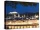 City View at Dusk, Salzburg, Austria, Europe-Martin Child-Premier Image Canvas