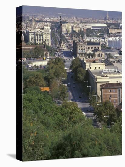 City View, Barcelona, Spain-Michele Westmorland-Premier Image Canvas