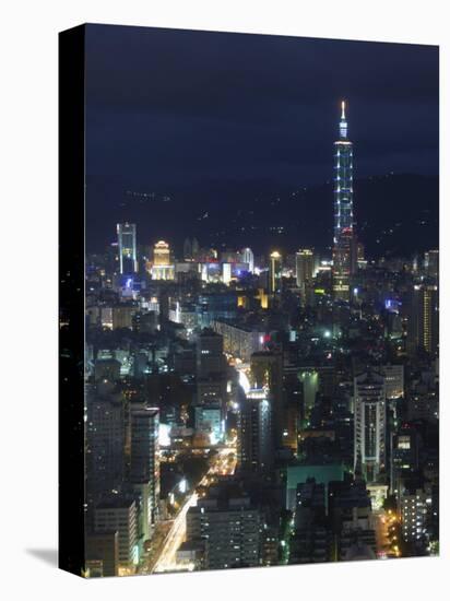 City View from Observatory Tower, Taipei City, Taiwan-Christian Kober-Premier Image Canvas