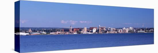 City Viewed From Presque Isle State Park, Lake Erie, Erie, Pennsylvania, USA 2010-null-Premier Image Canvas