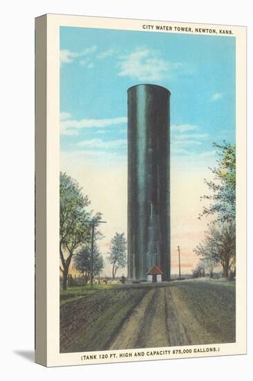 City Water Tower, Newton, Kansas-null-Stretched Canvas