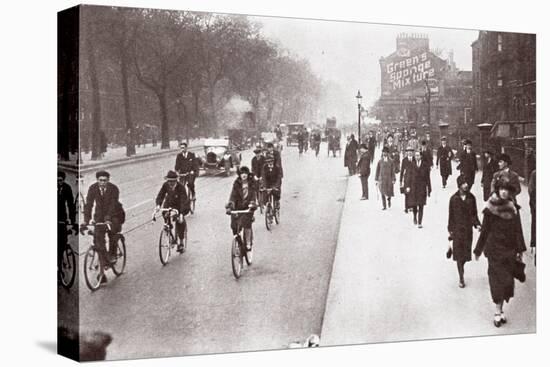 City Workers Walk to Office, May 1926-English Photographer-Premier Image Canvas