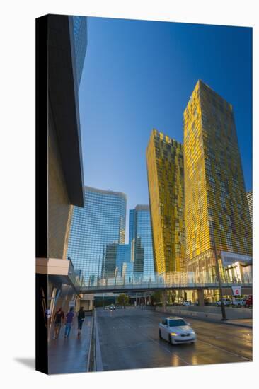 Citycenter, Aria Resort and Casino, Veer Towers on Right-Alan Copson-Premier Image Canvas