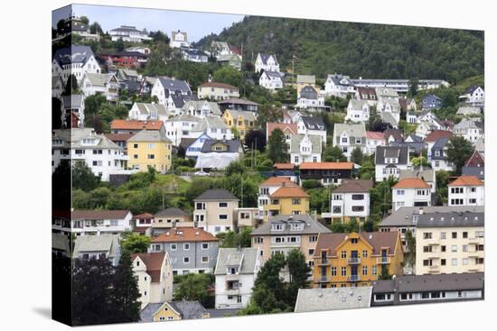 Cityscape. Bergen. Norway-Tom Norring-Premier Image Canvas