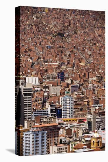 Cityscape from the Kili Kili viewpoint, La Paz, Bolivia-Anthony Asael-Premier Image Canvas