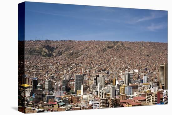 Cityscape from the Kili Kili viewpoint, La Paz, Bolivia-Anthony Asael-Premier Image Canvas