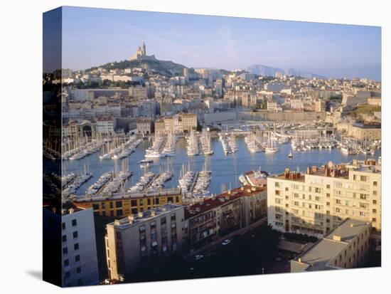 Cityscape of the Port of Marseille, France-Sylvain Grandadam-Premier Image Canvas