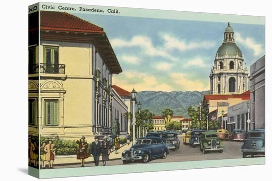 Civic Center, Pasadena, California-null-Stretched Canvas