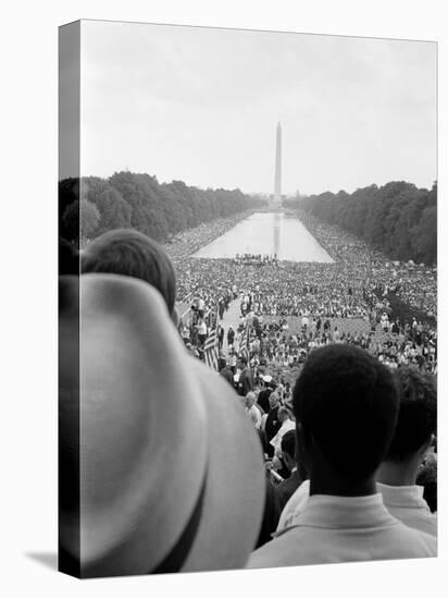 Civil Rights March on Washington D.C.-Warren K^ Leffler-Stretched Canvas