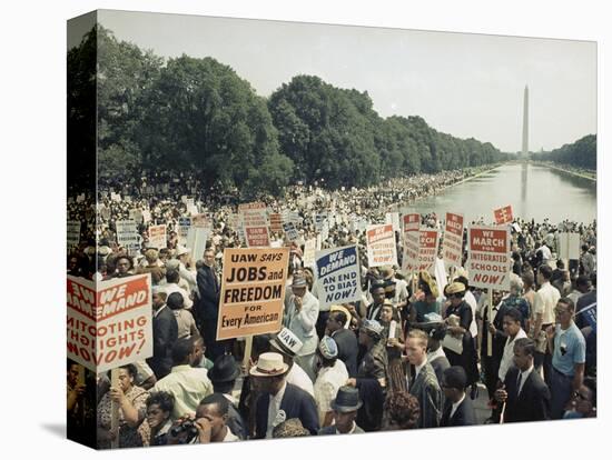Civil Rights Washington March 1963-Associated Press-Premier Image Canvas