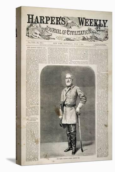 Civil War: Front Page, 1864-null-Premier Image Canvas