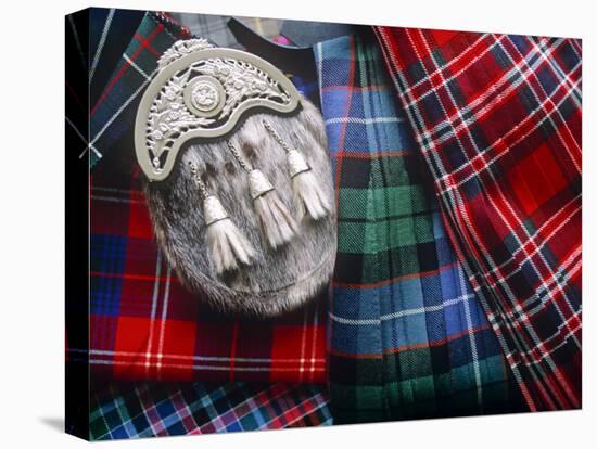 Clan Tartans, Inverness, Scotland-Paul Harris-Premier Image Canvas