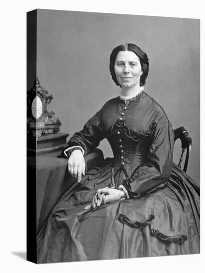 Clara Barton-Mathew Brady-Premier Image Canvas