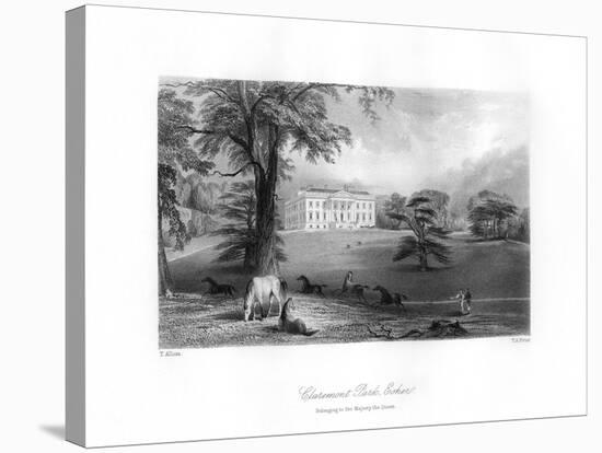 Claremont Park, Esher, Surrey, 19th Century-TA Prior-Premier Image Canvas