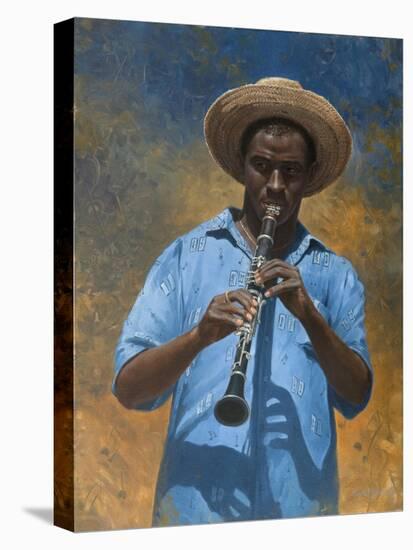 Clarinet Player-Michael Jackson-Premier Image Canvas