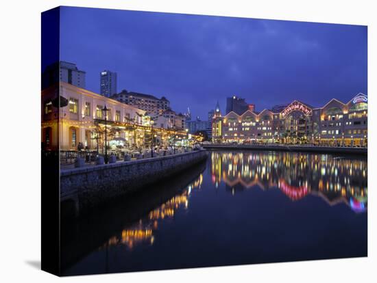 Clarke Quay, Singapore-Rex Butcher-Premier Image Canvas