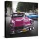 Classic American Car (Chevrolet), Paseo Del Prado, Havana, Cuba-Jon Arnold-Premier Image Canvas