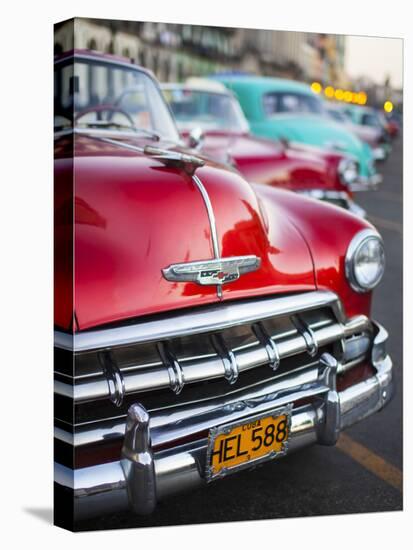 Classic American Car, Havana, Cuba-Jon Arnold-Premier Image Canvas