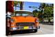 Classic American Car on South Beach, Miami.-vent du sud-Premier Image Canvas