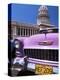 Classic American Car Outside the Capitolio, Havana, Cuba, West Indies, Central America-Lee Frost-Premier Image Canvas