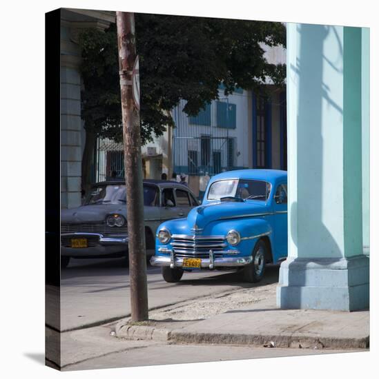 Classic American Car (Plymouth), Havana, Cuba-Jon Arnold-Premier Image Canvas