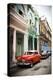 Classic American Car (Plymouth), Havana, Cuba-Jon Arnold-Premier Image Canvas