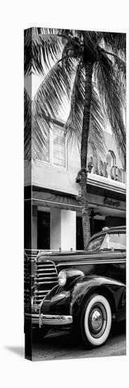 Classic Antique Car of Art Deco District - Park Central Hotel on Ocean Drive - Miami Beach-Philippe Hugonnard-Premier Image Canvas