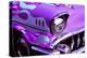 Classic car: Chevrolet with flaming hood-Bill Bachmann-Premier Image Canvas