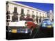 Classic Cars, Old City of Havana, Cuba-Greg Johnston-Premier Image Canvas