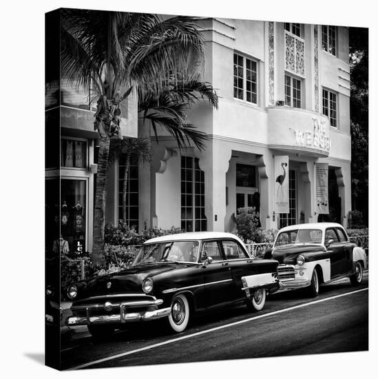 Classic Cars on South Beach - Miami - Florida-Philippe Hugonnard-Premier Image Canvas