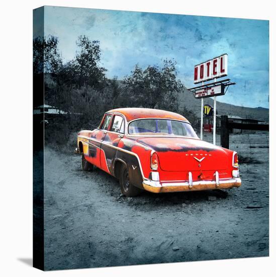 Classic Desoto Vintage Car in America-Salvatore Elia-Premier Image Canvas