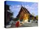 Classic Lao Temple Architecture, Wat Xieng Thong, Luang Prabang, Laos-Gavin Hellier-Premier Image Canvas
