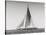 Classic racing sailboat-null-Stretched Canvas