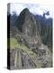 Classic View from Funerary Rock of Inca Town Site, Machu Picchu, Unesco World Heritage Site, Peru-Tony Waltham-Premier Image Canvas