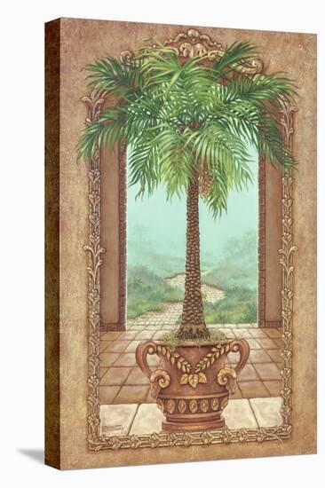 Classical Palm Tree-Janet Kruskamp-Stretched Canvas