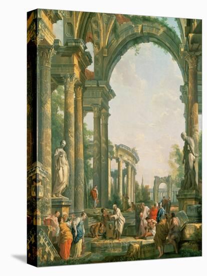 Classical Ruins-Giovanni Paolo Pannini-Premier Image Canvas