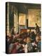 Classroom During Geography Lessons-Carl Hertel-Premier Image Canvas