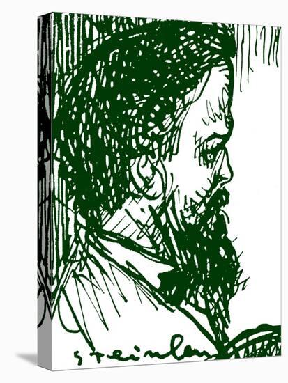 Claude Debussy - portrait by Théophile Steinlen-Theophile Alexandre Steinlen-Premier Image Canvas