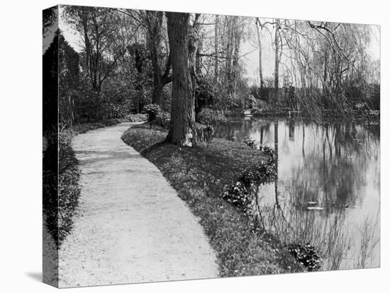 Claude Monet's (1840-1926) Garden at Giverny, 1914-French Photographer-Premier Image Canvas