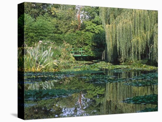 Claude Monet's Garden Pond in Giverny, France-Charles Sleicher-Premier Image Canvas